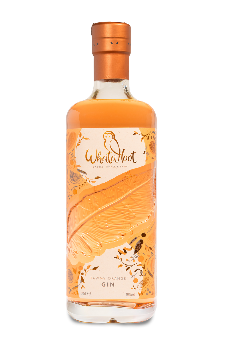 WhataHoot Tawny Orange Gin 70cl