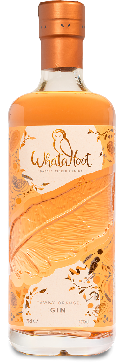 WhataHoot Tawny Orange Gin 70cl