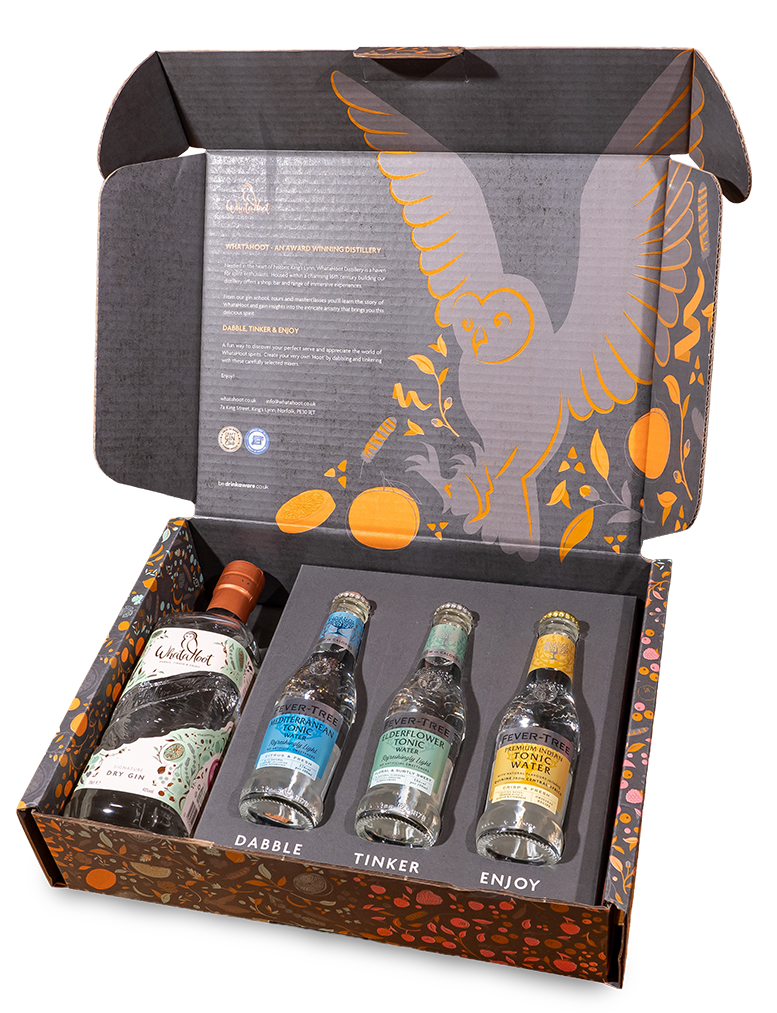 WhataHoot Signature Dry Gin Gift Box