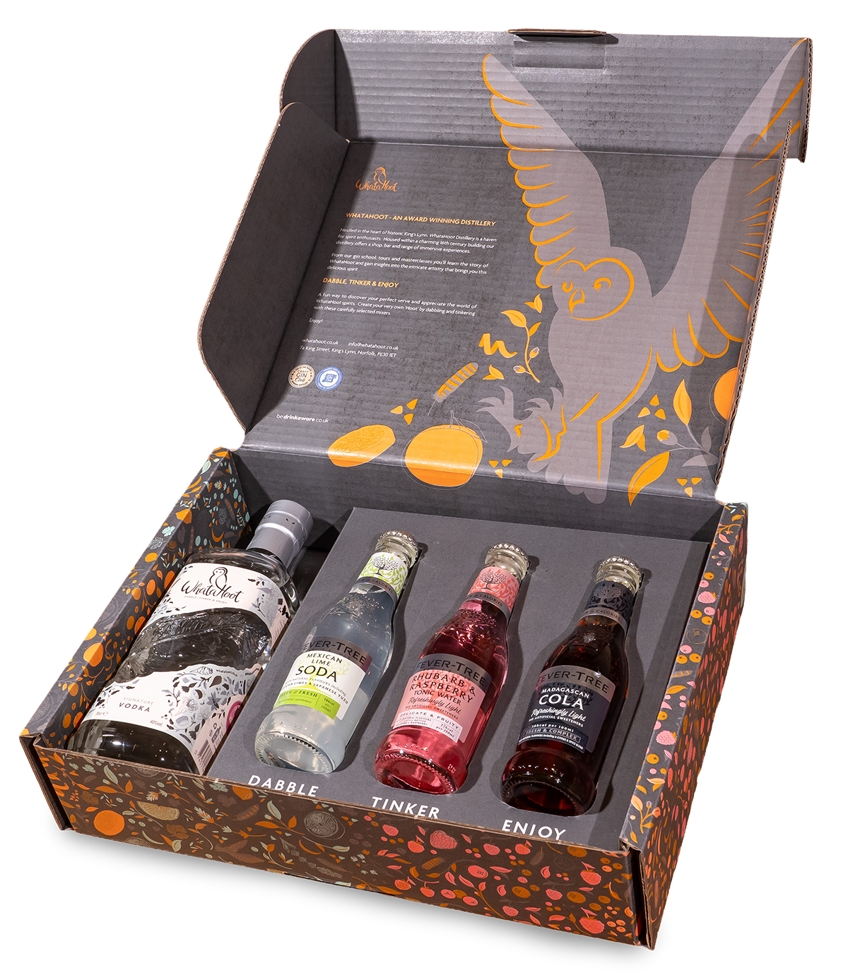WhataHoot Vodka Gift Box