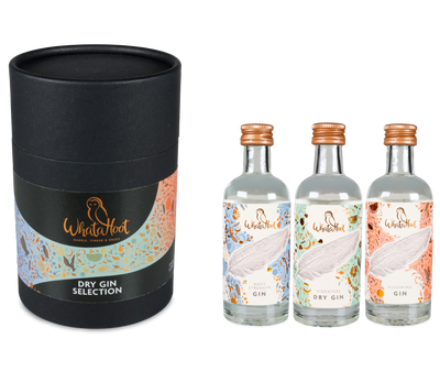 WhataHoot Dry Gin Selection Trio (3x 5cl)