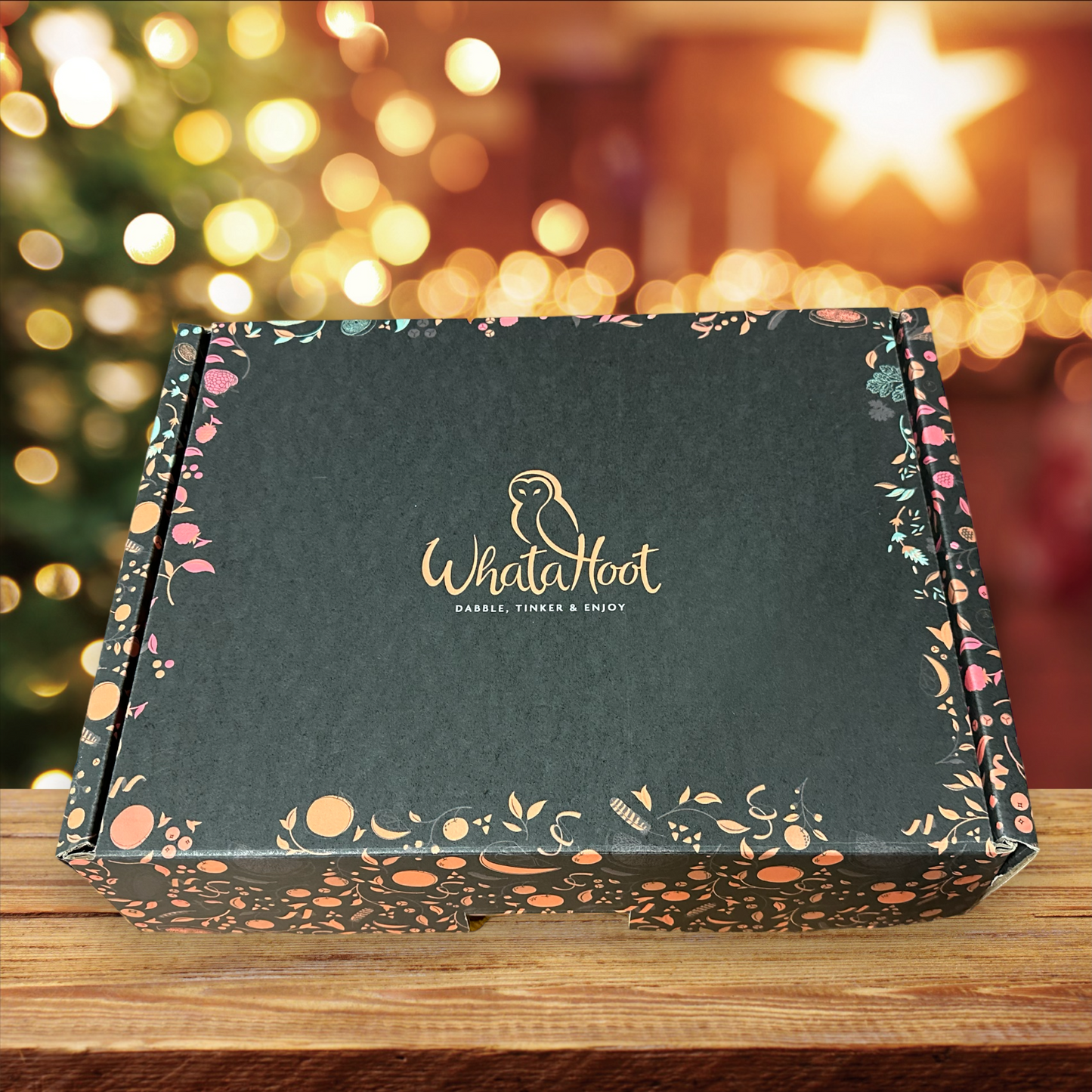 Hushwing Gin - Dabble, Tinker Enjoy Presentation Box - WhataHoot