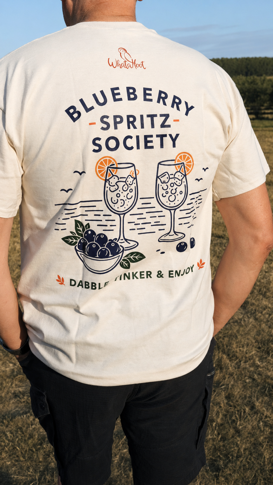 Blueberry Spritz Society T-Shirt