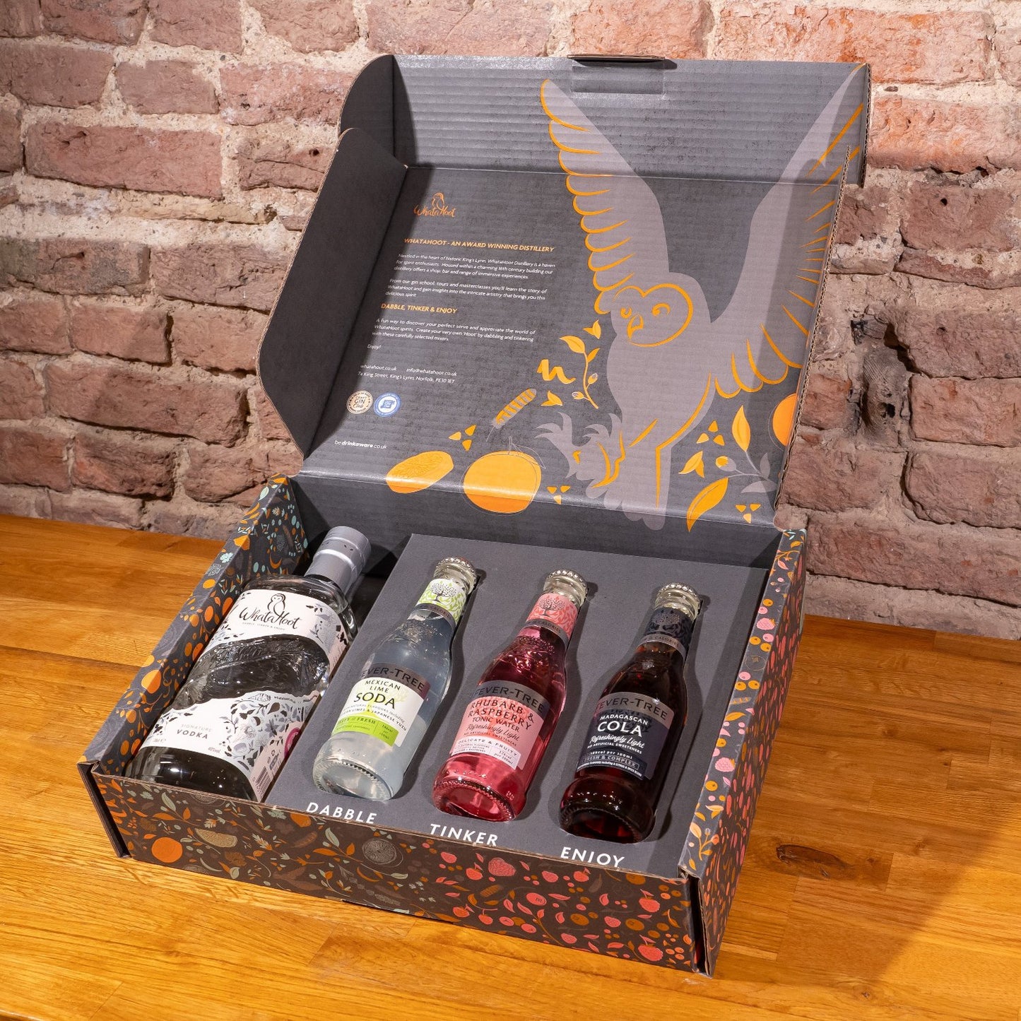 WhataHoot Vodka Gift Box