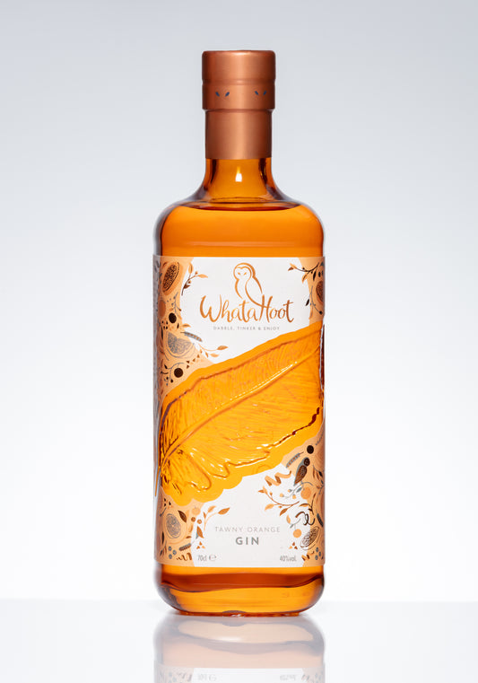 WhataHoot Tawny Orange Gin 70cl