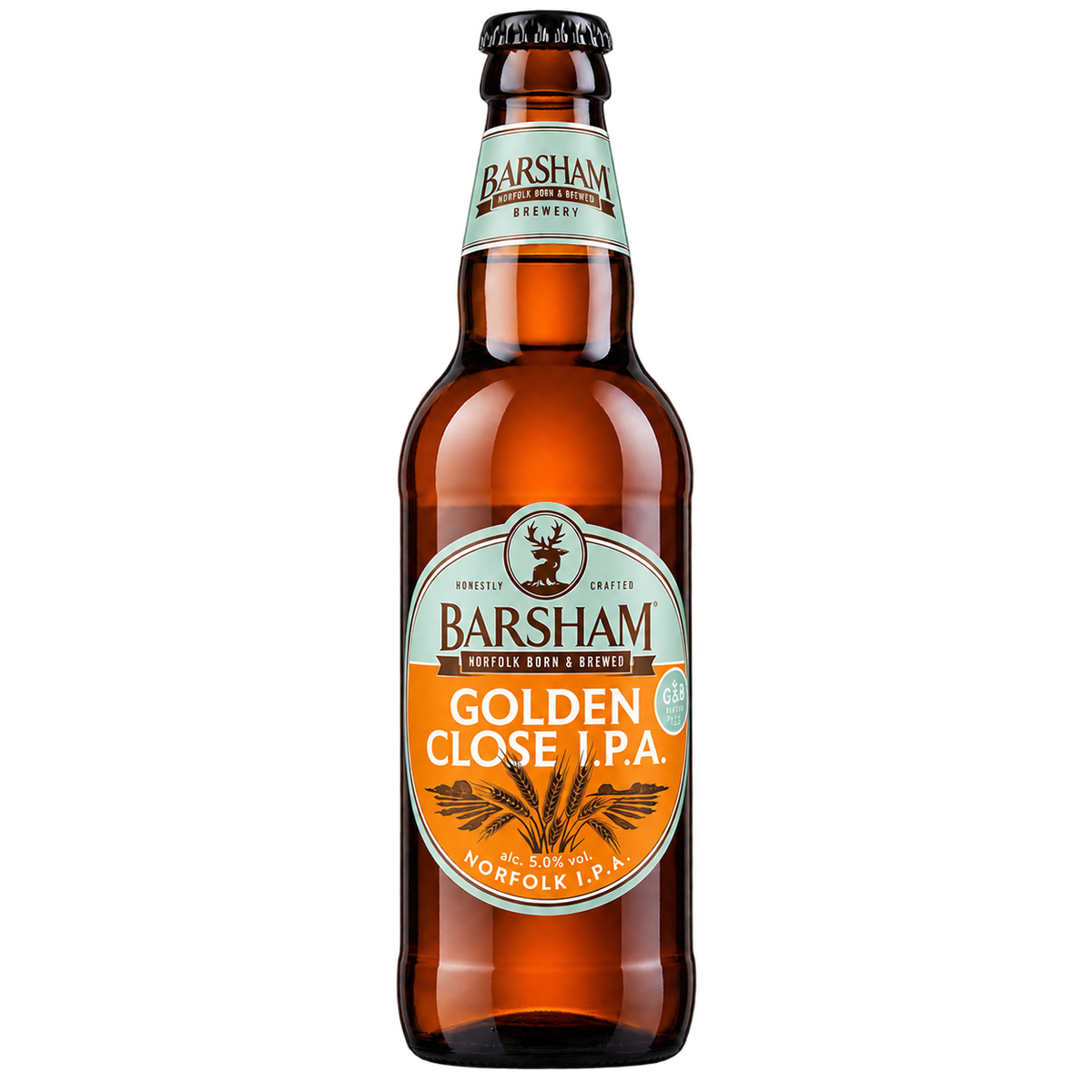 Barsham Brewery Golden Close IPA 5.0% — 500ml