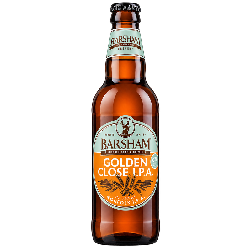 Barsham Brewery Golden Close IPA 5.0% — 500ml