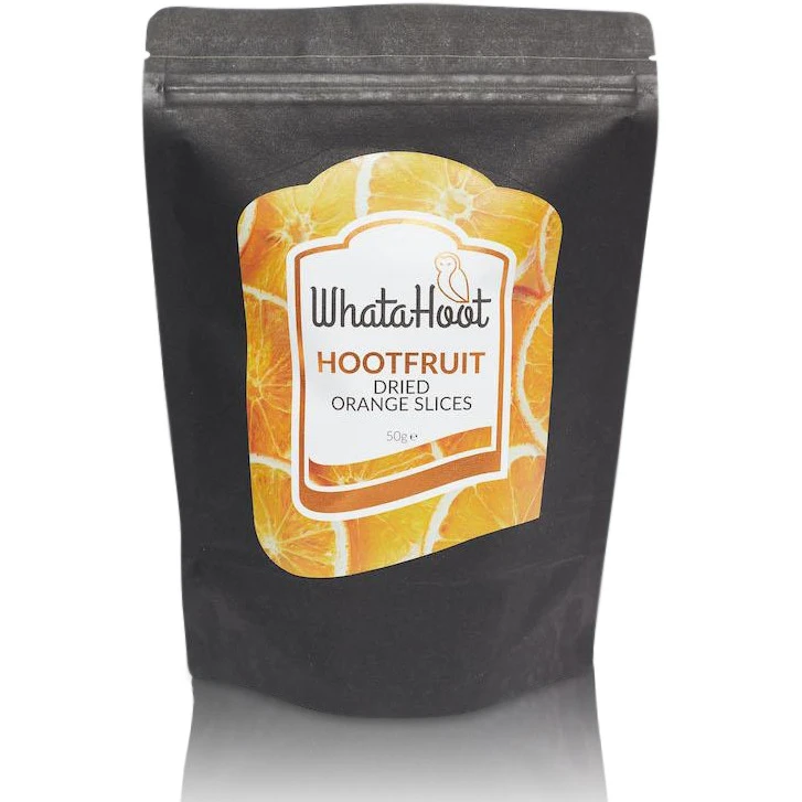 HootFruit Dried Orange Slices - 50g - WhataHoot