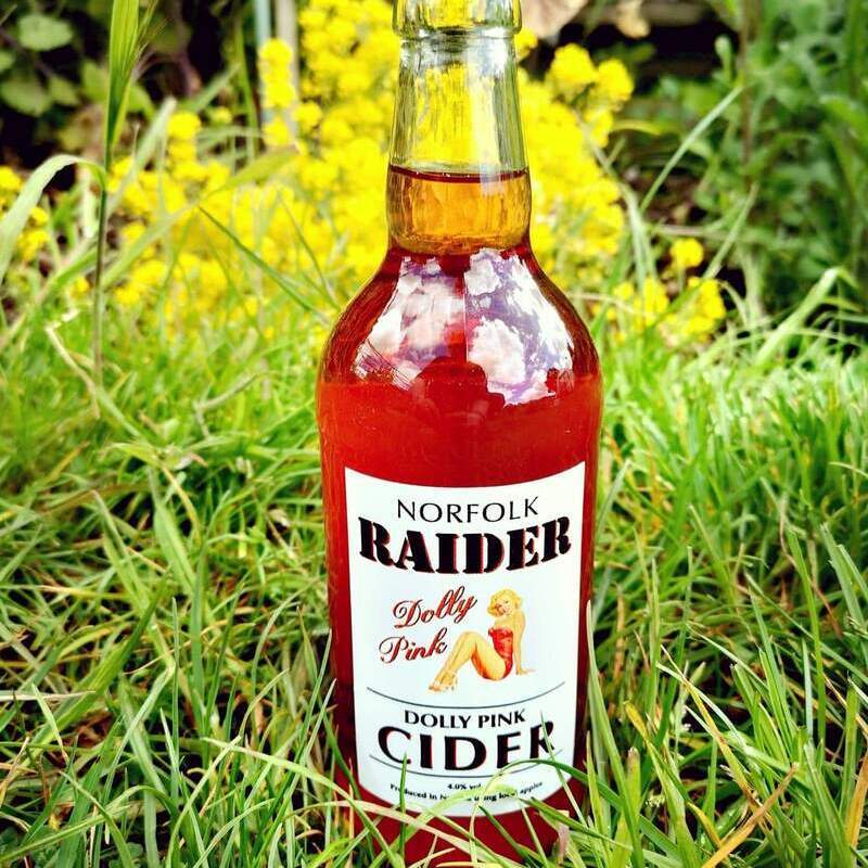 Norfolk Raider - Dolly Pink Cider 500ml - WhataHoot Gin